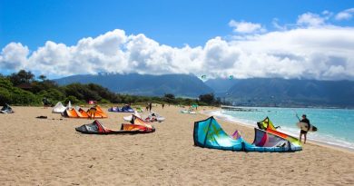 {Hawaï-Maui} Une journée de Kite Surf à Kite Beach {Hawaï-Maui} Une journée de Kite Surf à Kite Beach