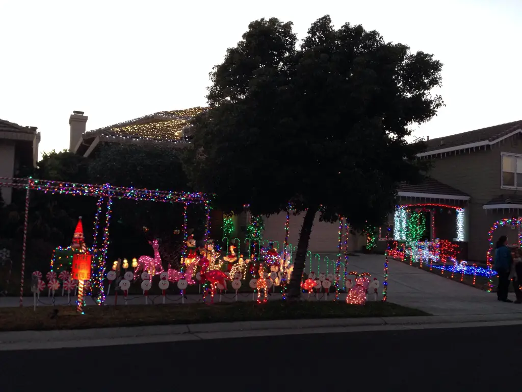 Un Noël En Californie Les Lumières De La Ville Streaming Décorations de Noël aux USA, suite - Les aventures de la famille Bourg