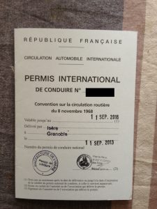 Permis international