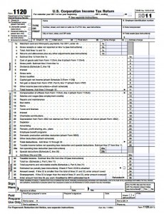 US_Corporateation_Income_Tax_Return_2011_form_1120
