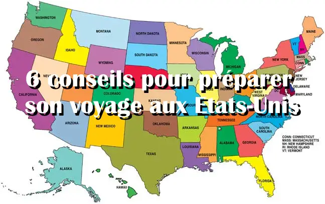 voyage aux usa