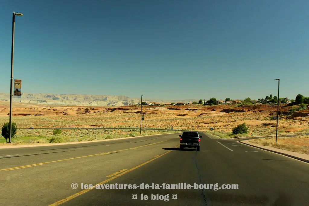 En route vers Antelope Canyon