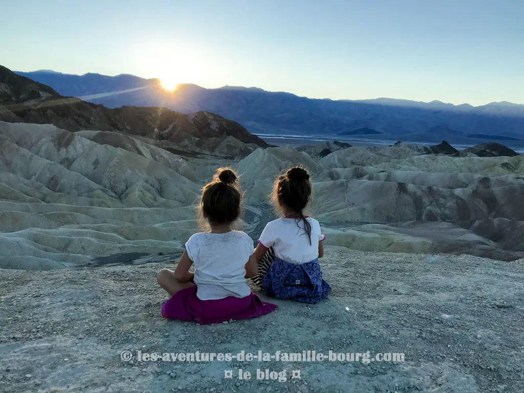 Death Valley Zabriskie Point Les Aventures De La Famille