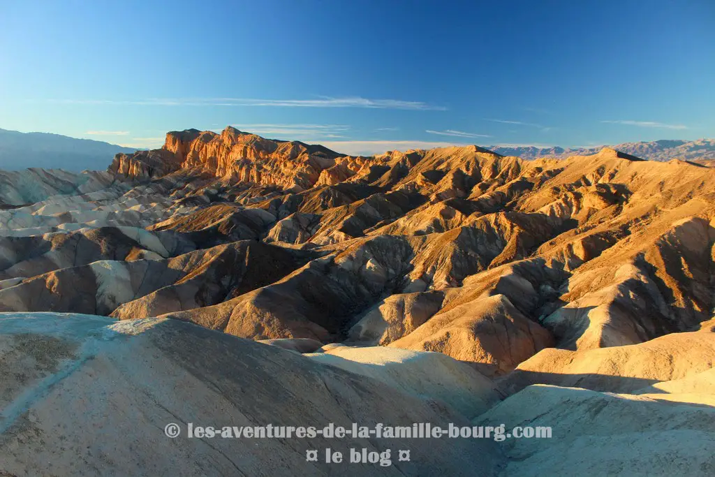 Death Valley Zabriskie Point Les Aventures De La Famille